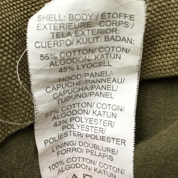 Lucky Brand Olive Hooded Jacket m - Picture 8 of 10